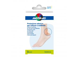 Master-aid foot care protezione tallone/malleoli 2 pezzi