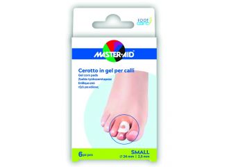 Master-aid foot care cerotto gel calli taglia s 6 pezzi