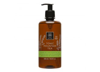 Apivita tonic mountain tea shower gel 500 ml