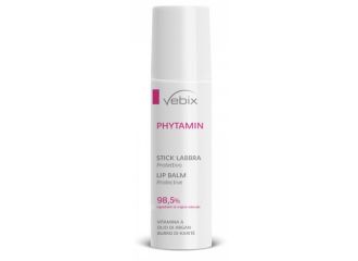 Vebix phytamin stick labbra protettivo 5,7 ml new 2019 cera free