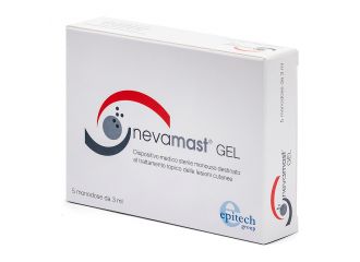 Nevamast gel trattamento topico delle lesioni cutanee 5 monodose 3 ml