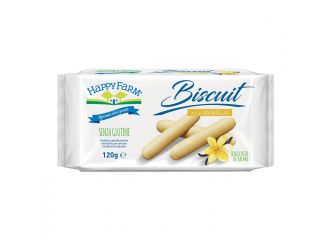 Happy farm biscuit vaniglia 120 g