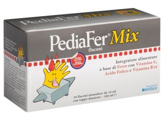 Pediafer mix 10 flaconi da 10 ml