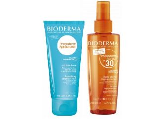 Photoderm bronz huile seche 30 200 ml + doposole 200 ml
