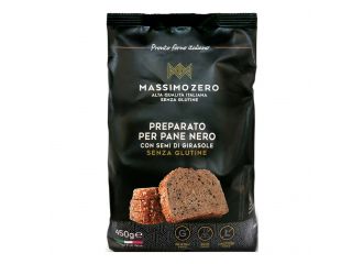 Preparato per pane nero con semi di girasoli 450 g