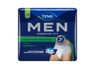 Mutandina assorbente maschile tena men premium fit livello 4 taglia large 8 pezzi