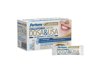 Forhans dosa & usa collutorio granulare 20 stick pack