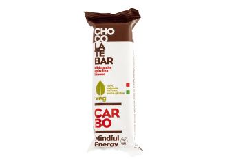 Mindful energy carbo barretta al cioccolato con albicocche-spirulina-limone 60 g