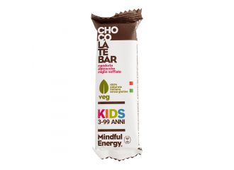 Mindful energy kids barretta al cioccolato con mandorle-albicocche-miglio soffiato 50 g