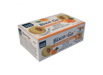 Nutrifree bisco&go con farcitura all'albicocca 4x40 g