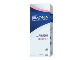 Silvana bio bagnoschiuma delicato coccole 500 ml