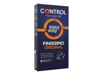 Profilattico control finissimo original easy way 6 pezzi