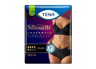Pannolone a mutandina assorbente tena silhouette noir m vita alta 9 pezzi