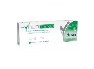 Siringa intra-articolare hyalotend 20mg/2ml 3 pezzi