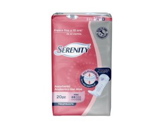 Serenity assorbente anatomico con aloe flexit mini 20 pezzi
