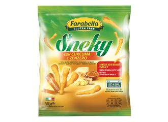 Farabella sneky formaggio con curcuma e zenzero 50 g