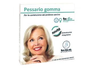 Pessario in gomma senza pigmento per la contenzione del prolasso uterino diametro 90 mm