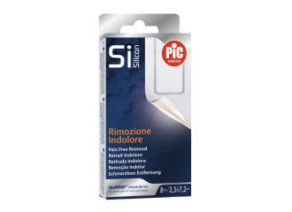 Cerotto pic strip siliconico 25x72 8 pezzi