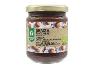 Crema spalmabile cacao/nocciole senza zuccheri aggiunti 200 g