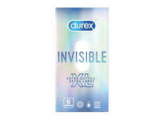 Profilattico durex invisible xl 6 pezzi