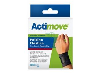 Actimove sports edition polsino elastico con fascia regolabile universale