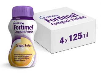 Fortimel compact protein hot tropical ginger 4 x 125 ml