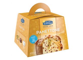 Piaceri mediterranei panettone senza canditi 650 g