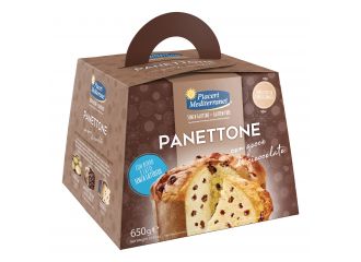 Piaceri mediterranei panettone gocce di cioccolato 650 g