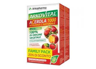 Arkovital acerola 1000 pack family 60 compresse