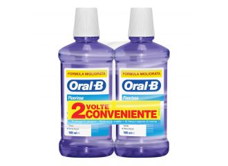 Oralb collutorio fluorinse bipacco 2x500 ml