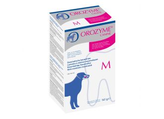 Orozyme canine strisce enzimatiche masticabili per cani di taglia media