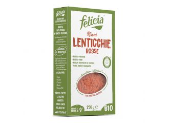 Felicia bio risoni lenticchie rosse 250 g