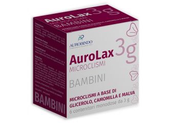 Microclismi per bambini aurolax 6 contenitori 3 g