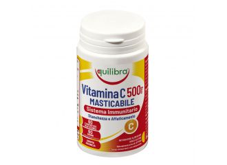 Vitamina c 500mg masticabile sistema immunitario 60 compresse