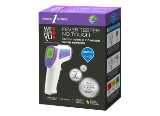 Termometro a infrarossi senza contatto wecareyu fever tester no touch 1 pezzo