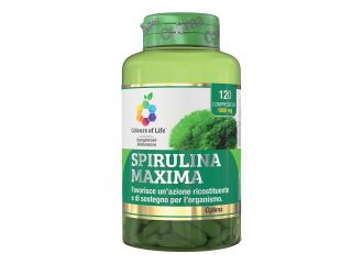 Colours of life spirulina maxima 120 compresse