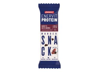 Enervit protein snack brownie low sugar 8 barrette 30 g