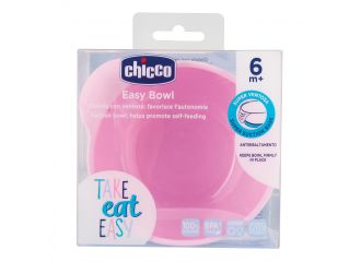 Chicco ciotola silicone rosa