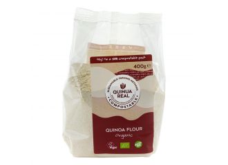 Quinua real farina di quinoa senza glutine bio 400 g
