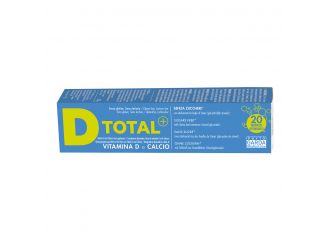 D total+ vitamina d-ca 20 compresse effervescneti