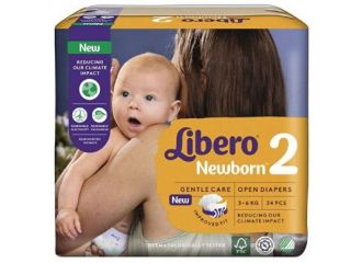 Libero newborn pannolino per bambino taglia 2 3-6 34 pezzi