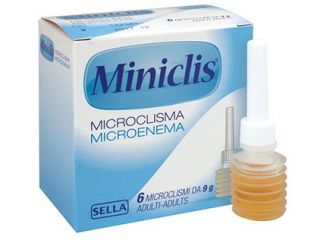 Miniclis adulti 9g 6 microclismi cl ii