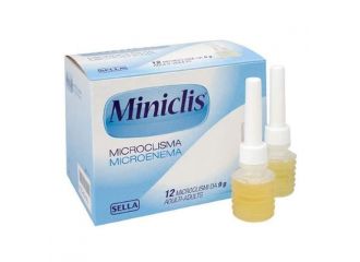 Miniclis adulti 9 g 12 microclismi