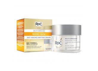 Roc multi correxion revive + glow crema viso 50 ml