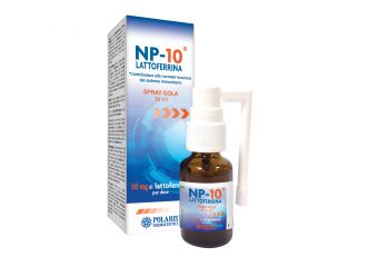 Np-10 lattoferrina spray gola 30 ml