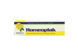Homeoplak dentifricio limone 75 ml