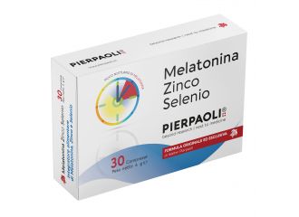 Melatonina zinco selenio 30 compresse