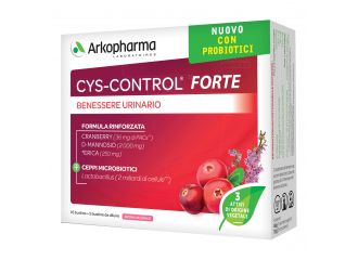 Cys control forte probiotici 15 bustine