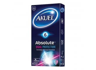 Akuel absolute dual protection 6 pezzi
