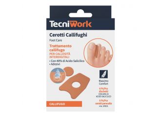 Cerotto callifugo interdigitale 6 pezzi + 6 dischetti